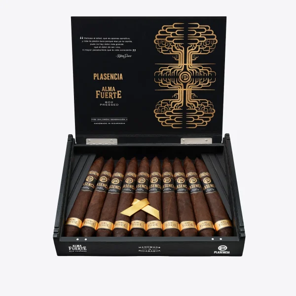 Alma Fuerte Generacion V box open Alma Fuerte Generacion V box open