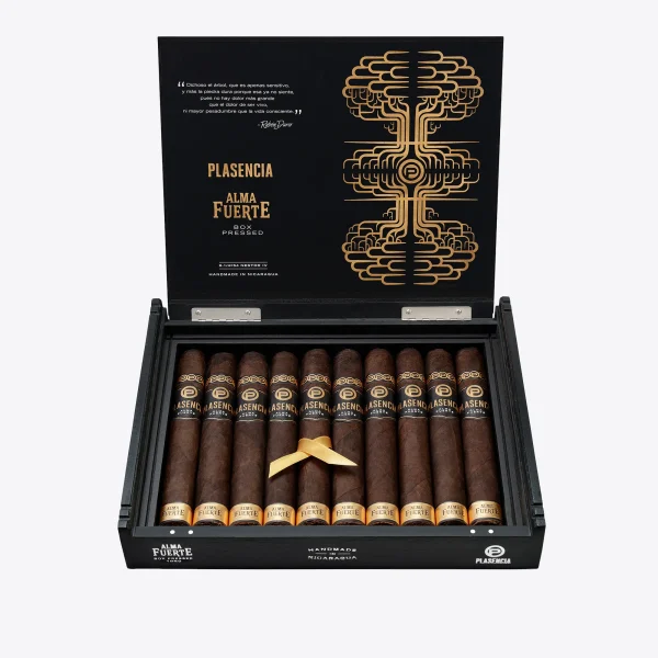 Alma Fuerte Nestor IV box open Alma Fuerte Nestor IV box open