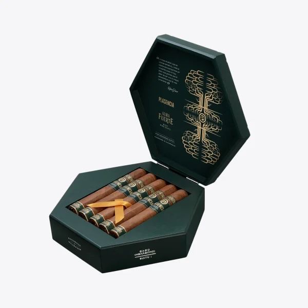 Alma Fuerte Sixto I Hex box side Alma Fuerte Sixto I Hex box side