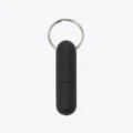 Big Easy Rubber Key Ring 8mm Punch Cut Black