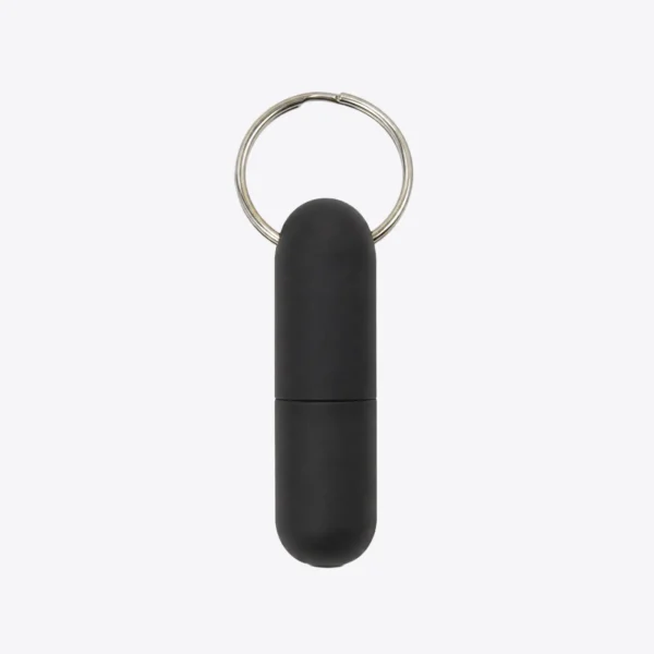Big Easy Rubber Key Ring 8mm Punch Cut Black Big Easy Rubber Key Ring 8mm Punch Cut Black