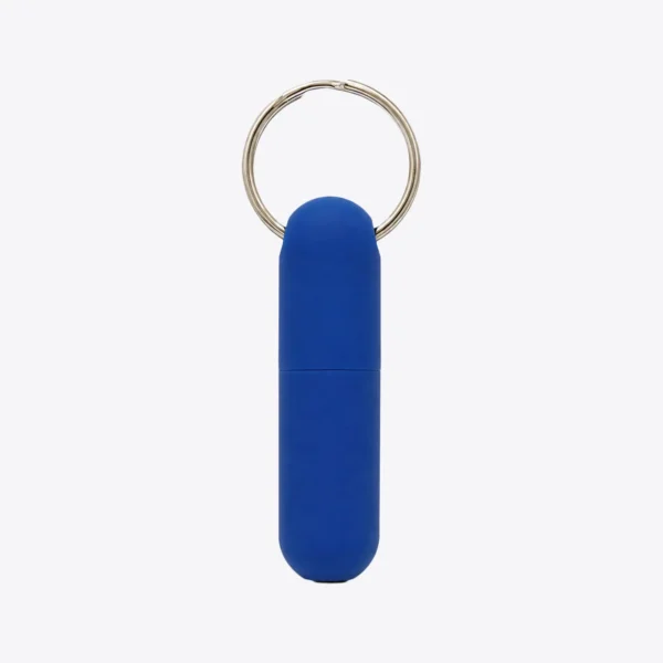 Big Easy Rubber Key Ring 8mm Punch Cut Blue Big Easy Rubber Key Ring 8mm Punch Cut Blue