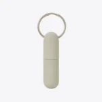Big Easy Rubber Key Ring 8mm Punch Cut Gray