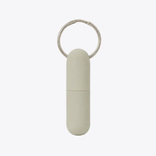 Big Easy Rubber Key Ring 8mm Punch Cut Gray Big Easy Rubber Key Ring 8mm Punch Cut Gray