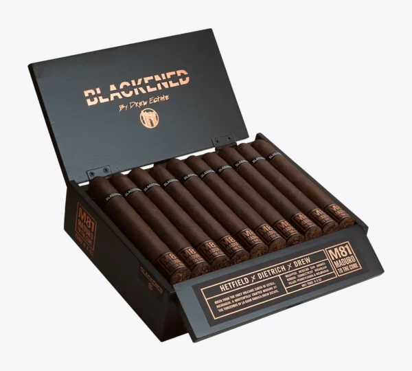 Blackened M81 Cigars by Drew Estate Toro Box Open Blackened M81 Cigars by Drew Estate Toro Box Open