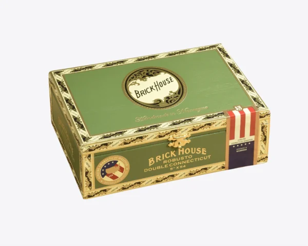 Brick House Double Connecticut Robusto Box Closed Brick House Double Connecticut Robusto Box Closed