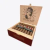 Deadwood Leather Rose Petite Corona Box Open