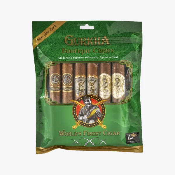 Gurkha Boutique Toro 6-Cigar Sampler - Green