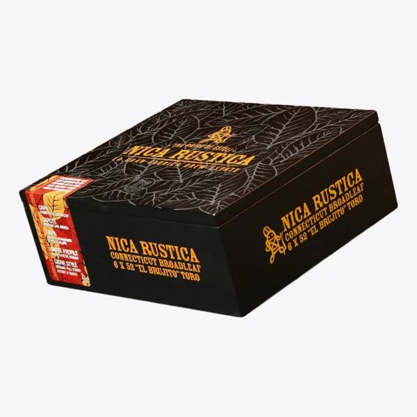 Nica Rustica Broadleaf El Brujito Box Closed Nica Rustica Broadleaf El Brujito Box Closed