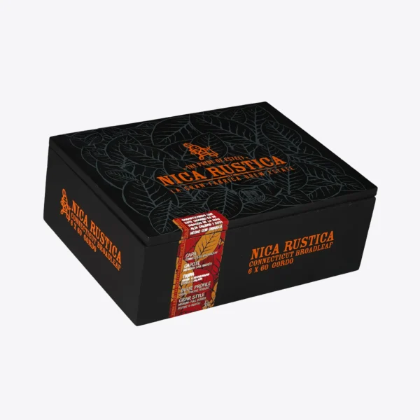 Nica Rustica Broadleaf Gordo Box Closed Nica Rustica Broadleaf Gordo Box Closed