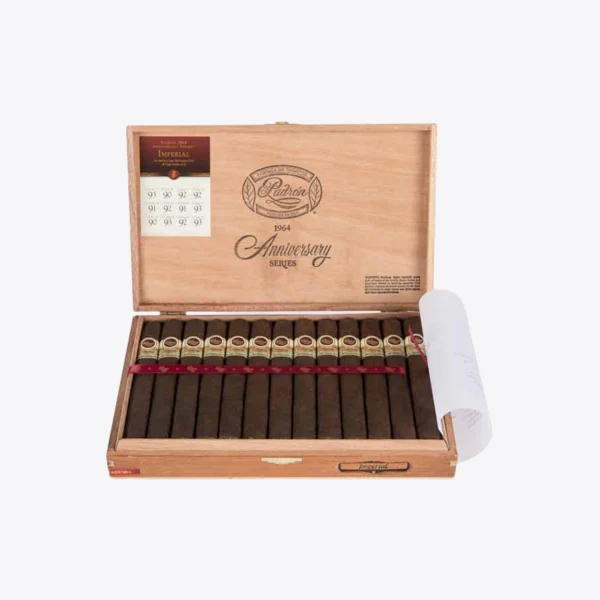 Padron 1964 Anniversary Imperial Maduro Box Open Padron 1964 Anniversary Imperial Maduro Box Open