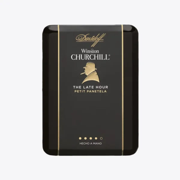 Davidoff Winston Churchill Late Hour Petit Panetela Box Closed Davidoff Winston Churchill Late Hour Petit Panetela Box Closed