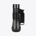 Palio Siena Single Torch Lighter Black
