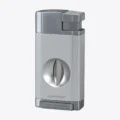Vertigo Saber Double Torch Lighter Chrome