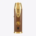 My Father Double Torch Lighter Brown