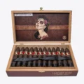 Deadwood Leather Rose Torpedo Box Open