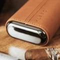 Klaro 3 Cigar Travel Case Leather Brown