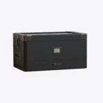 Klaro Military Glass Top Humidor Black