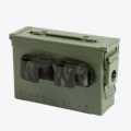 Klaro Smoke Can Ammo Box Humidor - 30 Cal Green Closed