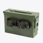 Klaro Smoke Can Ammo Box Humidor - 30 Cal Green Closed