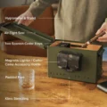 Klaro Smoke Can Ammo Box Humidor - 50 Cal Green