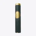 Plasencia Hexagon Triple Torch Lighter Green / Gold