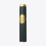 Plasencia Hexagon Triple Torch Lighter Green / Gold
