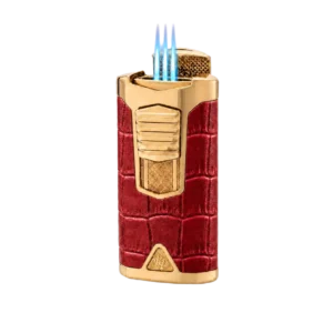 Rocky Patel Statesman Lighter Triple Torch Gold and Red