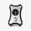 Rocky Patel Viper Series V-Cutter Silver/ Green Carbon Fiber