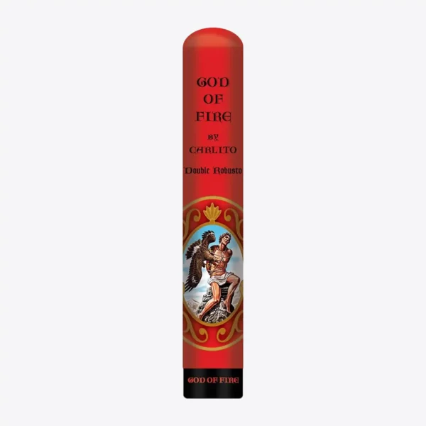 God of Fire By Carlito Double Robusto Tubo