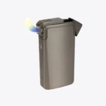 Vertigo Double Agent Dual Flame Lighter Black Gunmetal