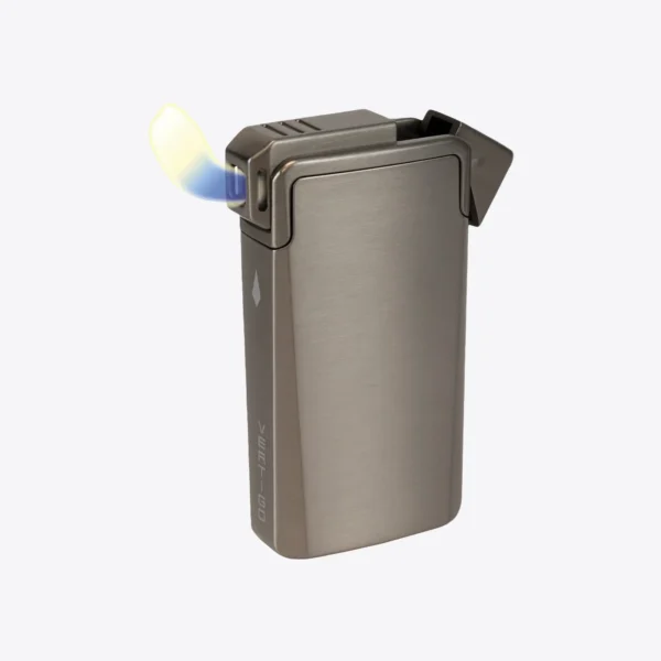 Vertigo Double Agent Dual Flame Lighter Gunmetal Vertigo Double Agent Dual Flame Lighter Black Gunmetal