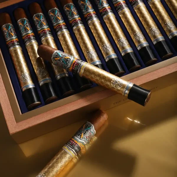 Fuente The Opus X Society Gold & Bullet Box1 Fuente The Opus X Society Gold & Bullet Single