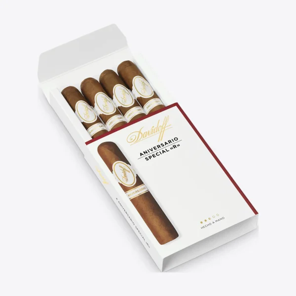 Davidoff Aniversario Special R Pack of 4 Open