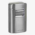 Lotus Brawn Quad Flame Tabletop Torch with Cigar Rest Chrome