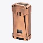 Lotus Skywalker Triple Torch lighter in copper