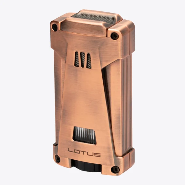 Lotus Skywalker Triple Torch lighter in copper