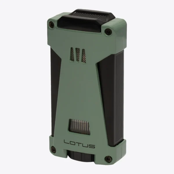 Lotus Skywalker Triple Torch Green and Black Lotus Skywalker Triple Torch lighter in green and black
