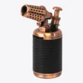 Lotus Truman desktop torch lighter in copper and black