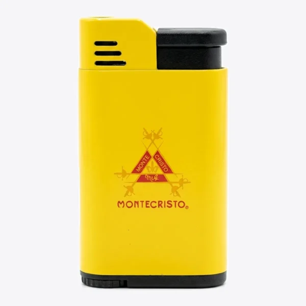 Montecristo Single Torch Lighter Yellow