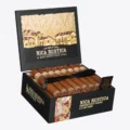 Open box of 25 Nica Rustica Connecticut Shade Toro cigars