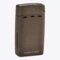 Vertigo Sickle dual flame torch lighter with cutter in gunmetal