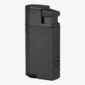 Vertigo Windsor triple torch lighter with punch in black