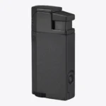 Vertigo Windsor triple torch lighter with punch in black