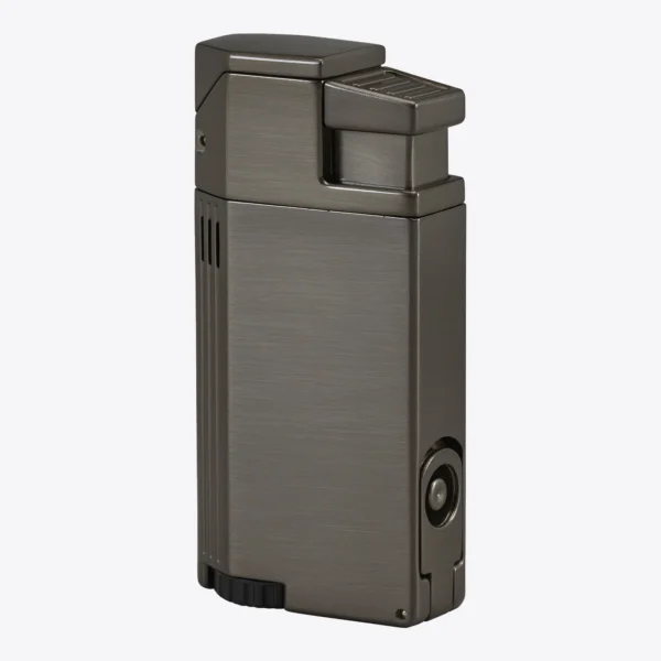 Vertigo Windsor triple torch lighter with punch in gunmetal