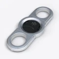 Les Fines Lames La Guillotine Rotor cigar cutter in polished chrome