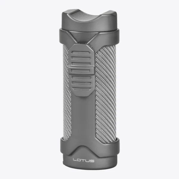 Lotus Armor Triple Torch Lighter in gunmetal