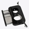 Lotus Omni Twin Cutter in black with the punches folded out