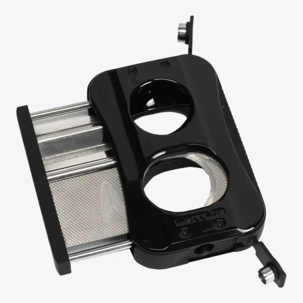 Lotus Omni Twin Cutter in black with the punches folded out