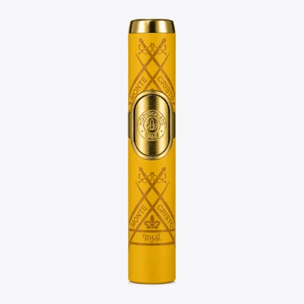 Montecristo Classic triple torch flame stick lighter in yellow